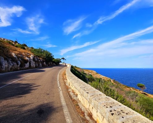 Strada panoramica in Salento