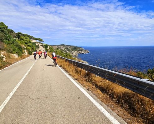 Strada panoramica sul mare